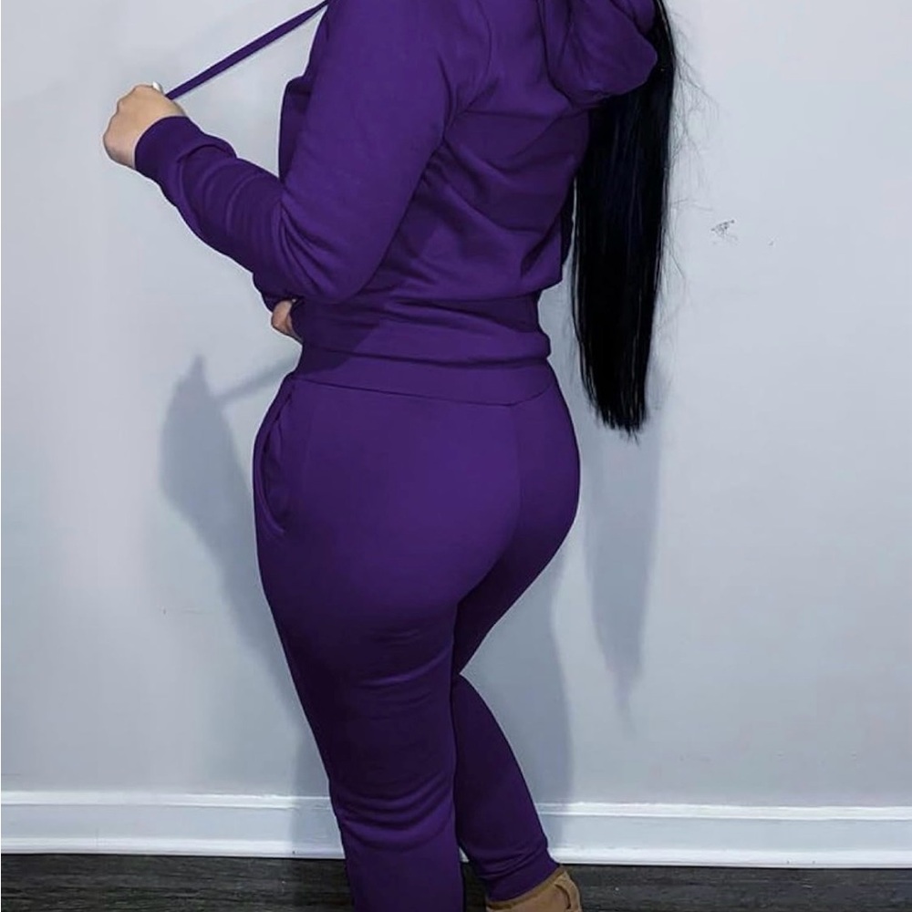 Women's Purple Jogger Pants - Comfortable Everyday Fit